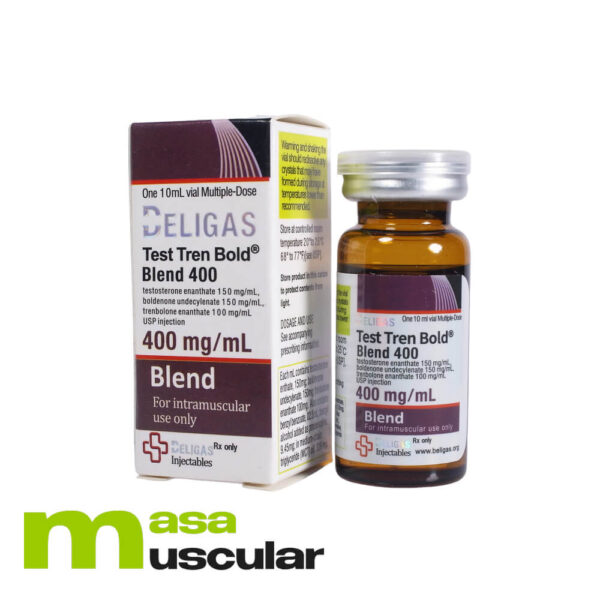 Test Tren Bold Blend 400 mg/ml (1 frasco) Beligas