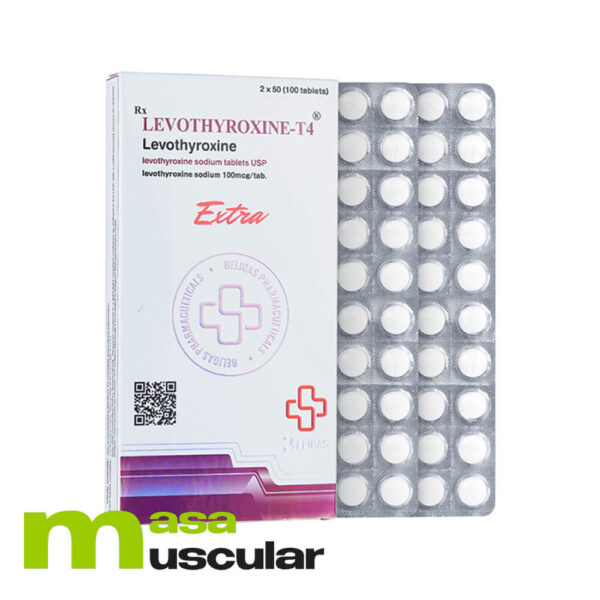 Levothyroxine-T4 100 mcg (100 comprimidos) Beligas