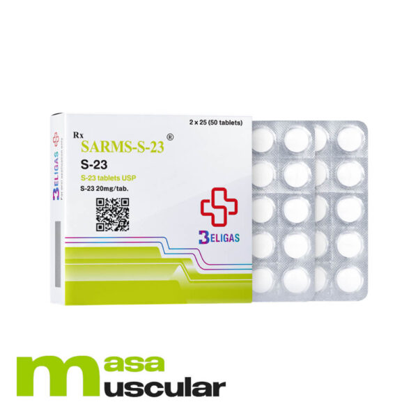 Sarms-S-23 20 mg (50 comprimidos) Beligas