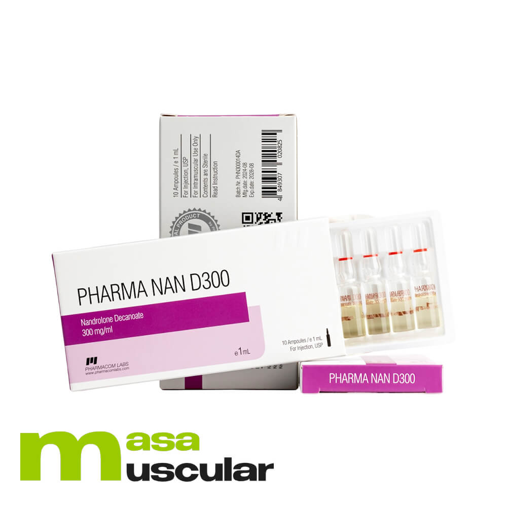 Pharma Nan D 300 mg/ml (10 ampollas) Pharmacom Labs