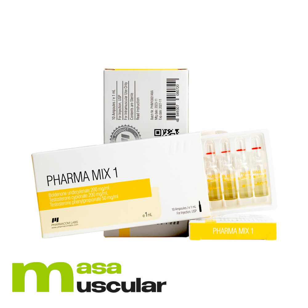 Pharma Mix 1 450 mg/ml (10 ampollas) Pharmacom Labs Pharma Mix 1 450 mg/ml (10 ampollas) Pharmacom Labs