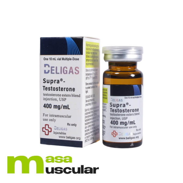 Supra Testosterone 400 mg/ml (1 frasco) Beligas
