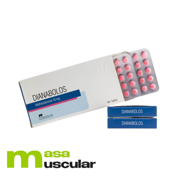 Dianabolos 10 mg (100 comprimidos) Pharmacom Labs
