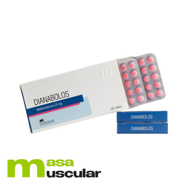 Dianabolos 25 mg (100 comprimidos) Pharmacom Labs