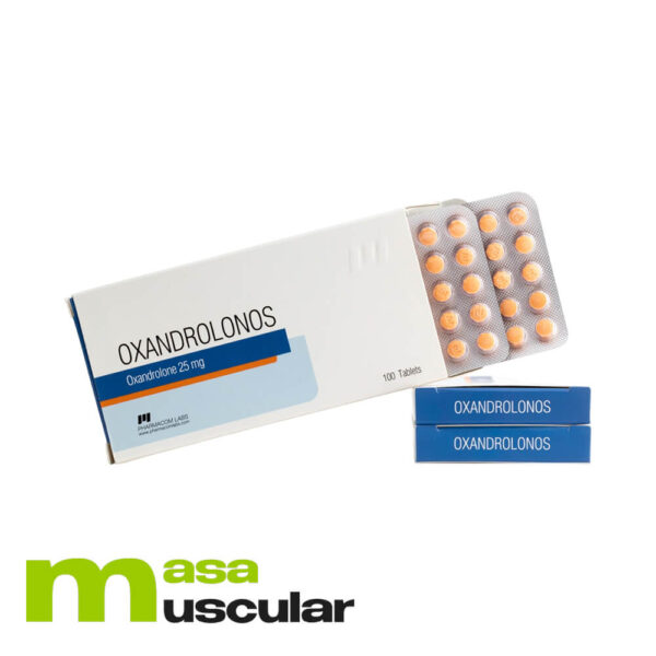 Oxandrolonos 25 mg (100 comprimidos) Pharmacom Labs