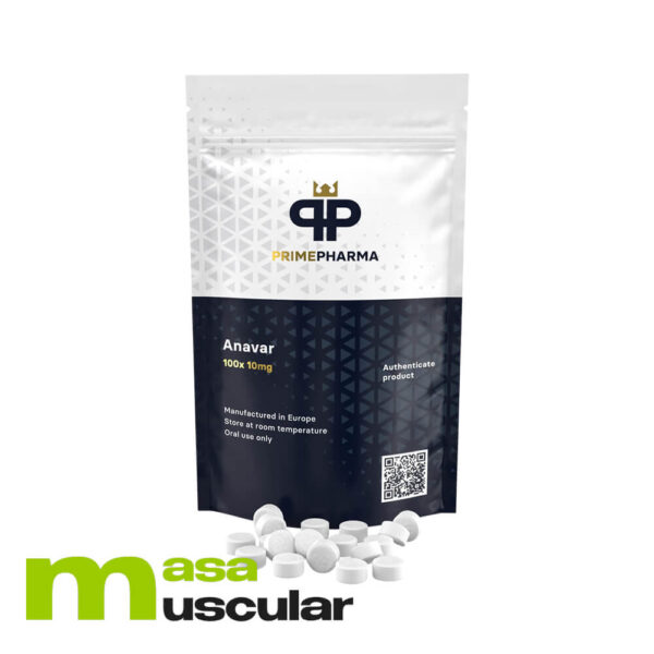 Anavar 10 mg (100 comprimidos) Prime Pharma