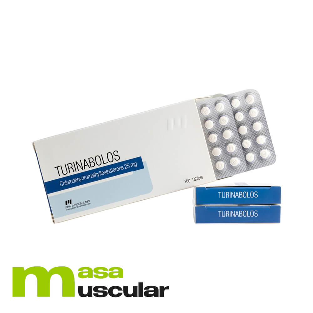 Turinabolos 25 mg (100 comprimidos) Pharmacom Labs