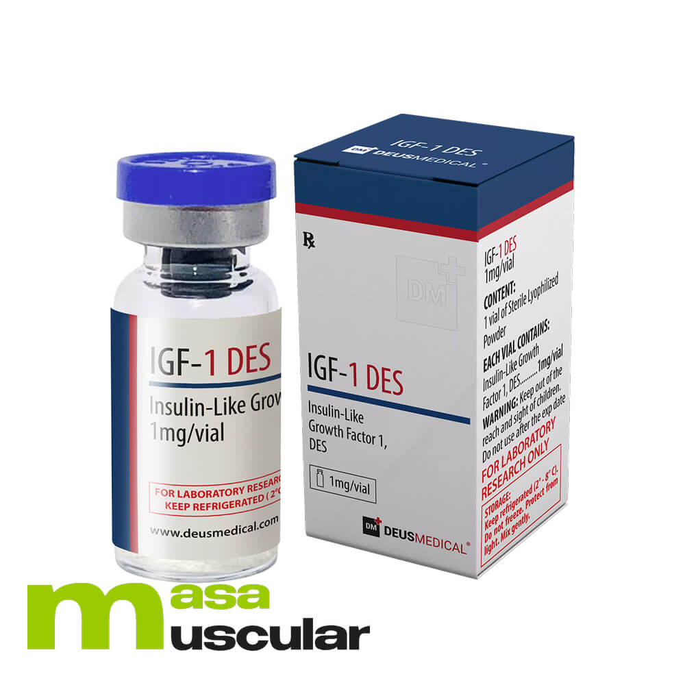 IGF-1 DES 1 mg (1 frasco) Deus Medical