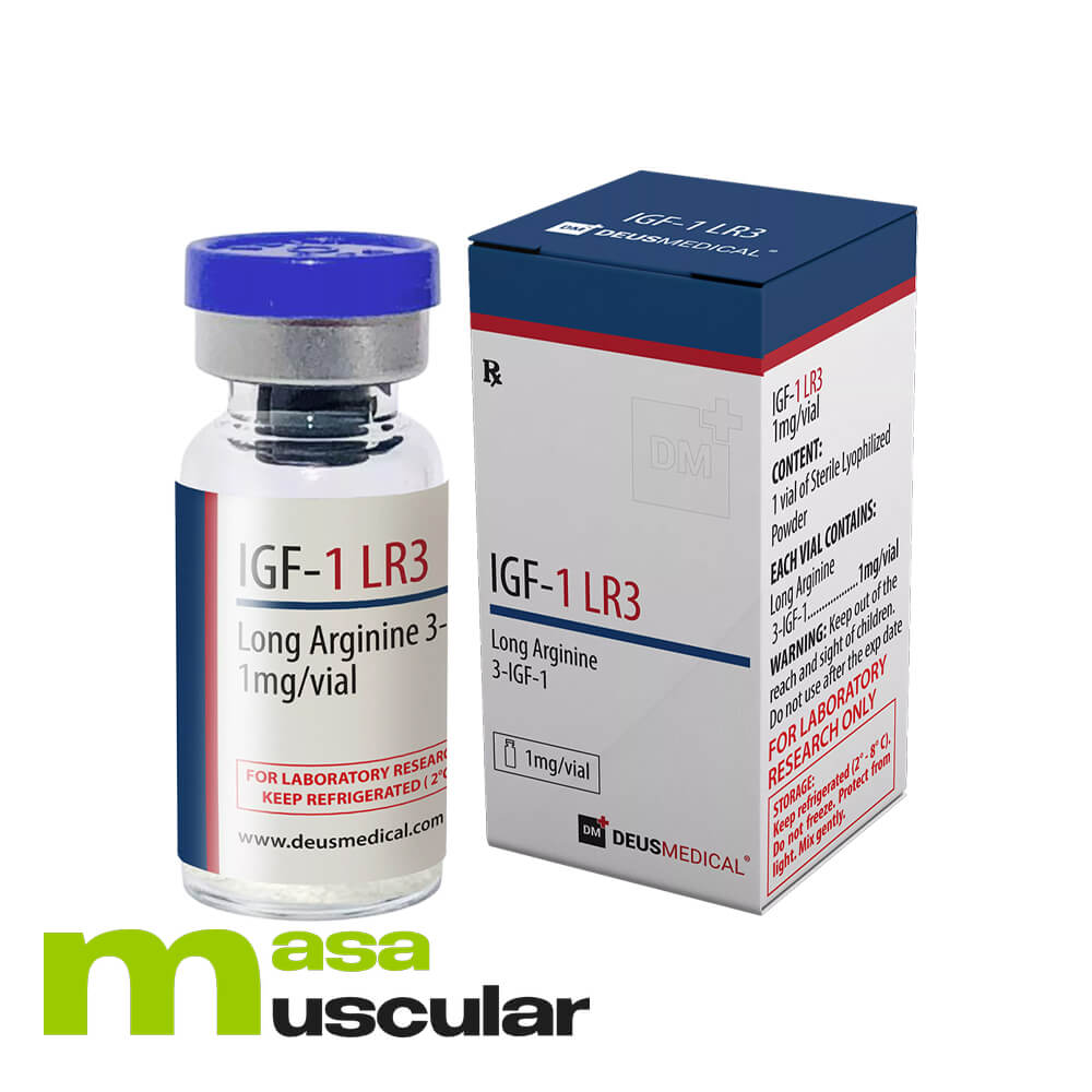 IGF-1 LR3 1 mg (1 frasco) Deus Medical