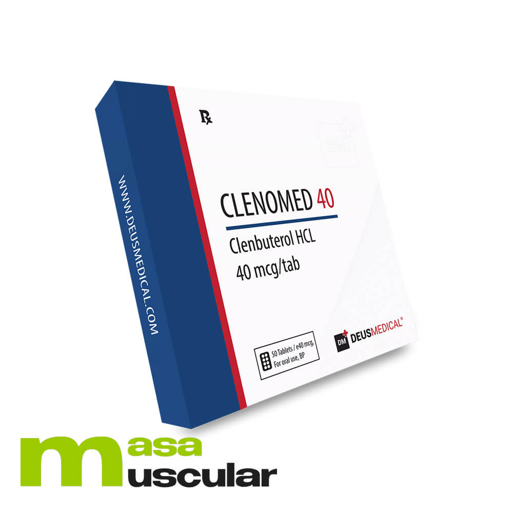 Clenomed 40 mcg (50 comprimidos) Deus Medical Clenomed 40 mcg (50 comprimidos) Deus Medical