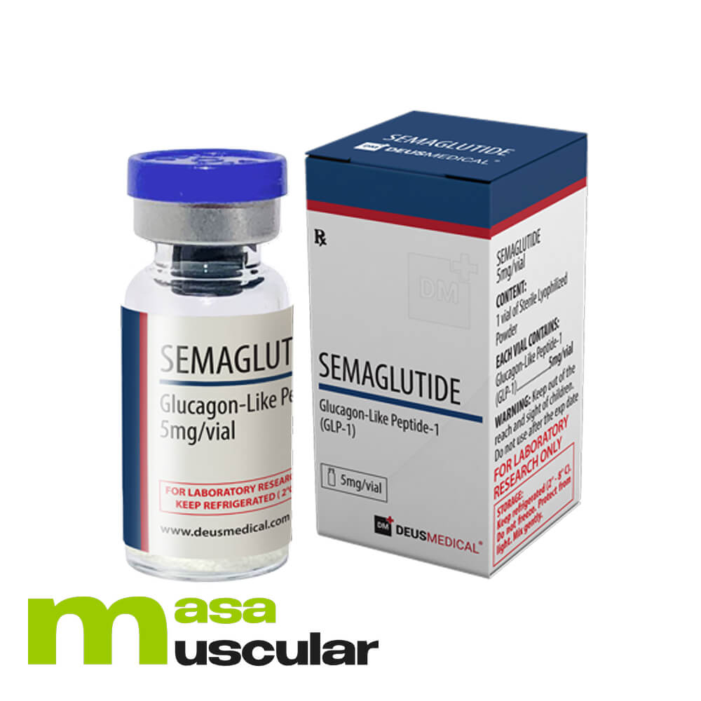 Semaglutide 5 mg (1 frasco) Deus Medical Semaglutide 5 mg (1 frasco) Deus Medical