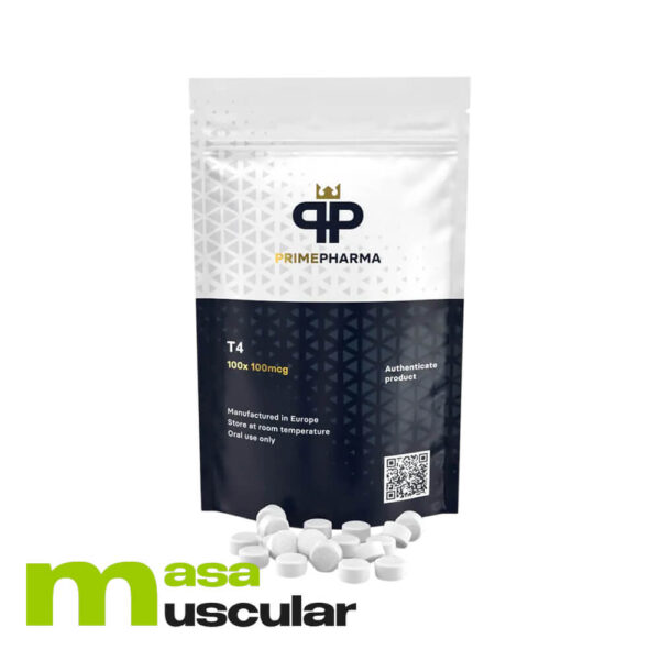 T4 100 mcg (100 comprimidos) Prime Pharma