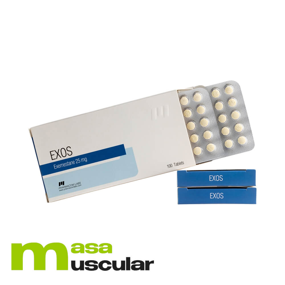 Exos 25 mg (100 comprimidos) Pharmacom Labs