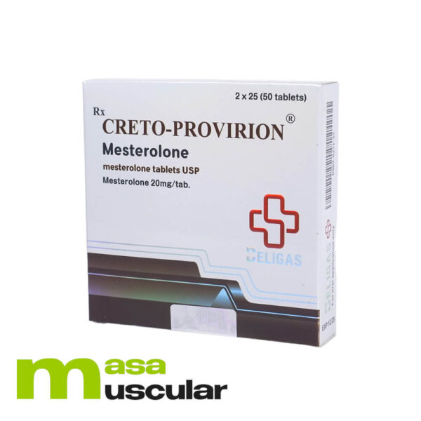 Creto-Proviron 20 mg Mestérolone (100 comprimidos) Beligas