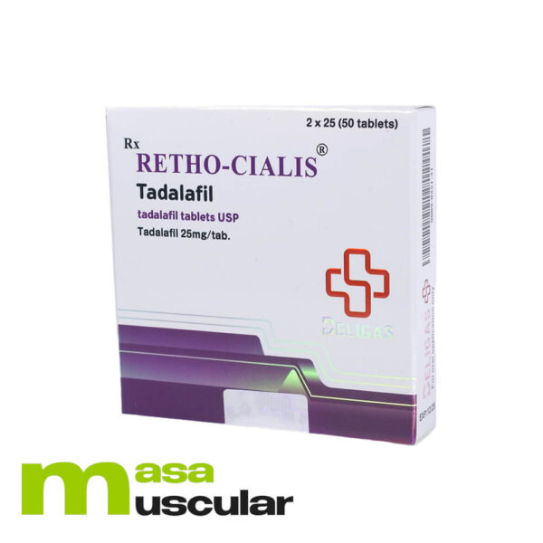 Retho-Cialis 25 mg (50 comprimidos) Beligas
